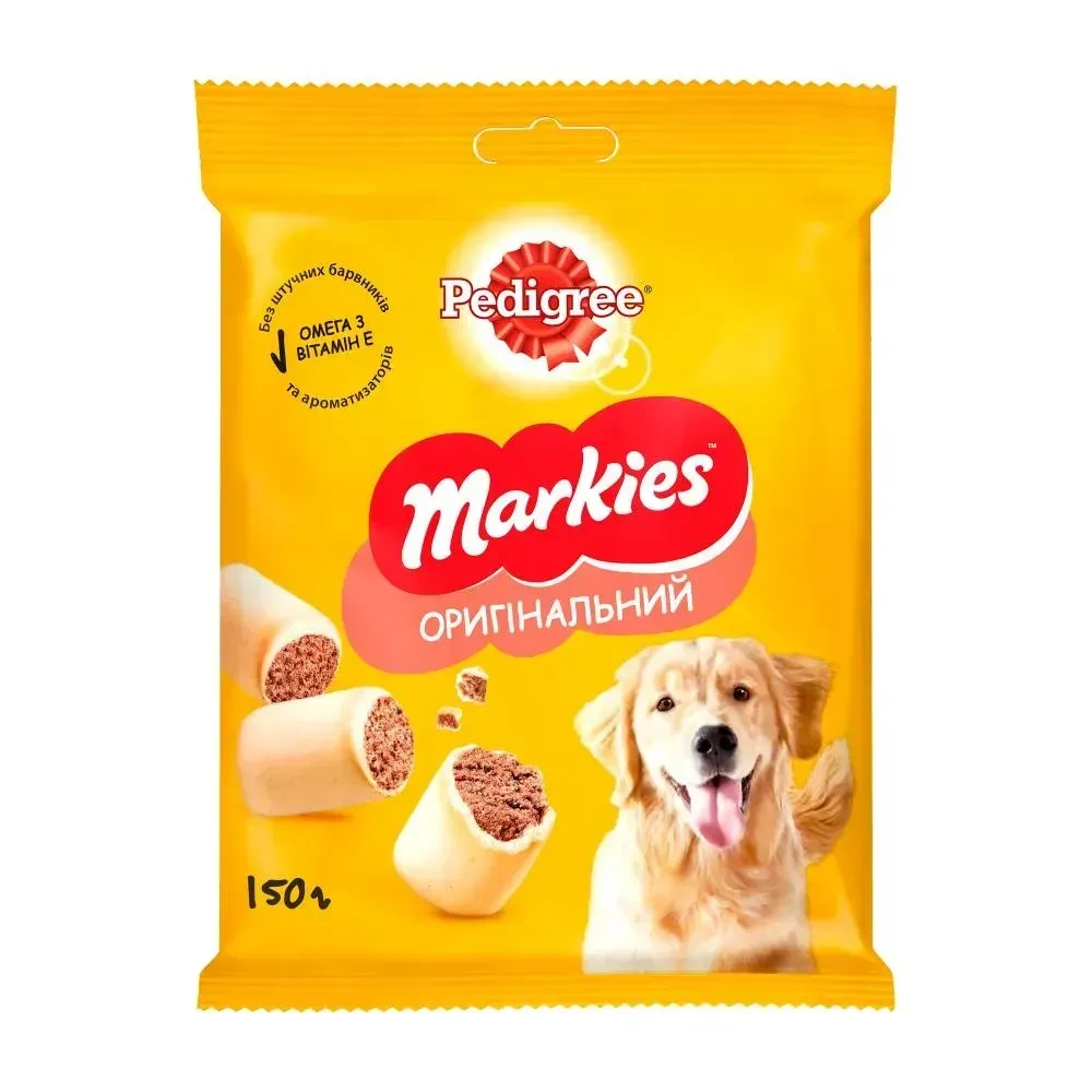 Ласощі Pedigree Markies для собак курка 150 г