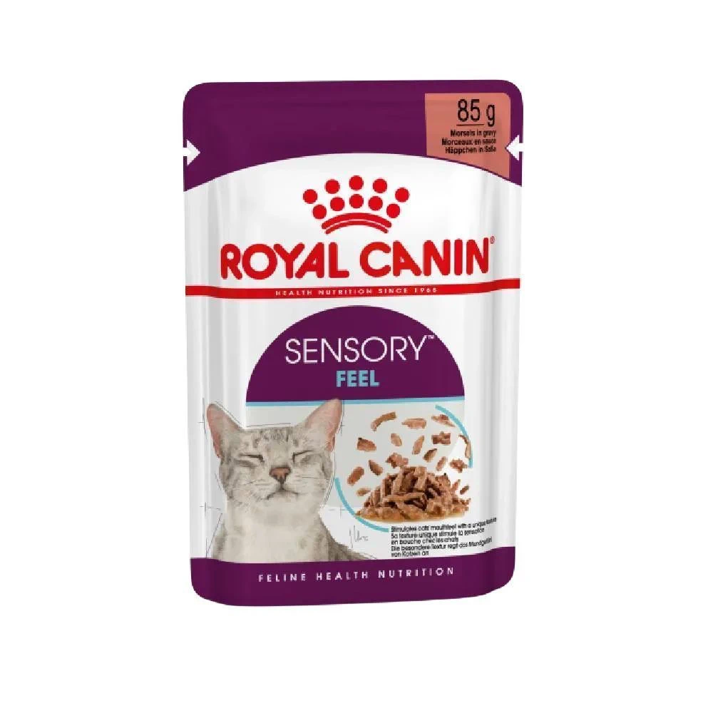 Вологий корм Royal Canin Sensory Feel Sauce для котів з куркою в соусі 85 г