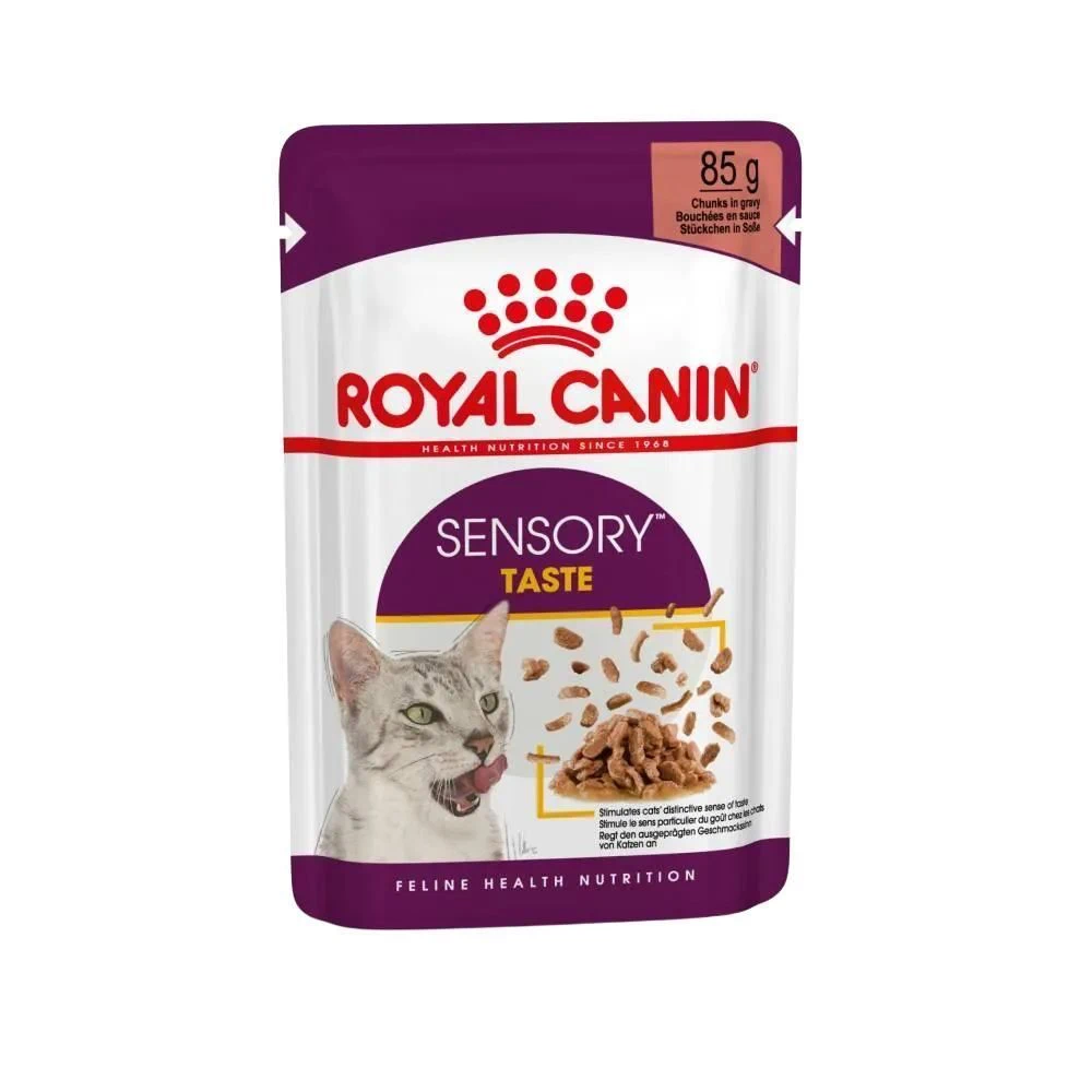 Вологий корм Royal Canin Sensory Taste Sauce для котів з куркою в соусі 85 г