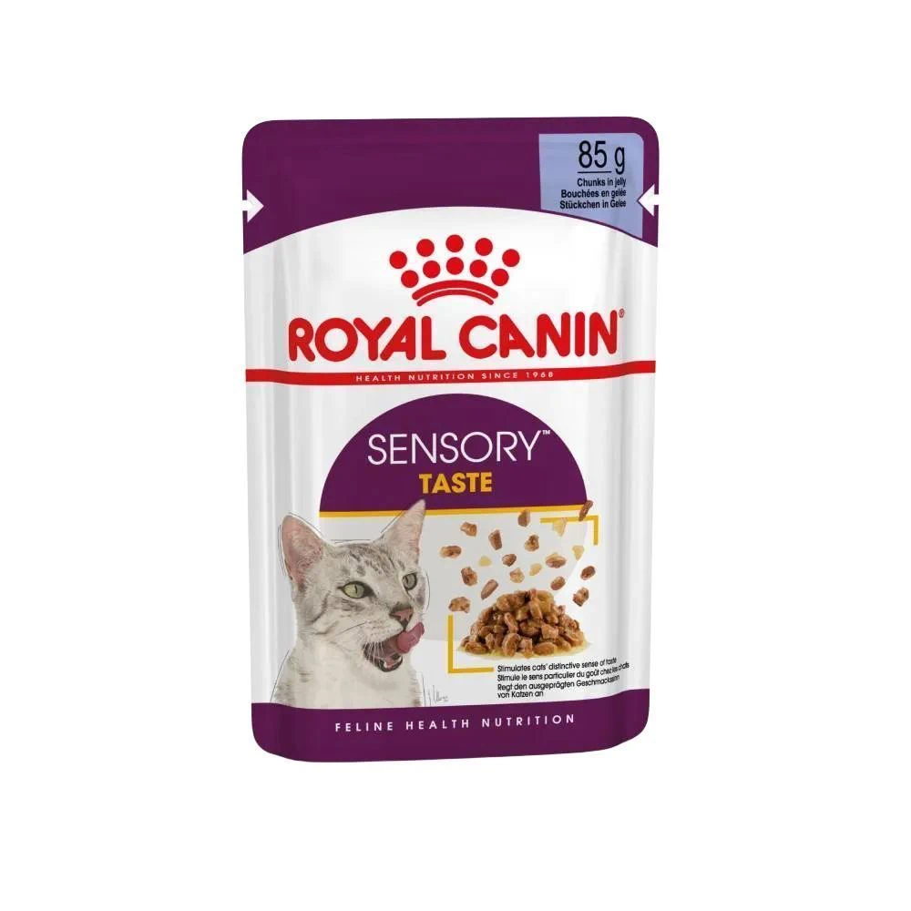 Вологий корм Royal Canin Sensory Taste Gelee для котів з куркою в желе 85 г