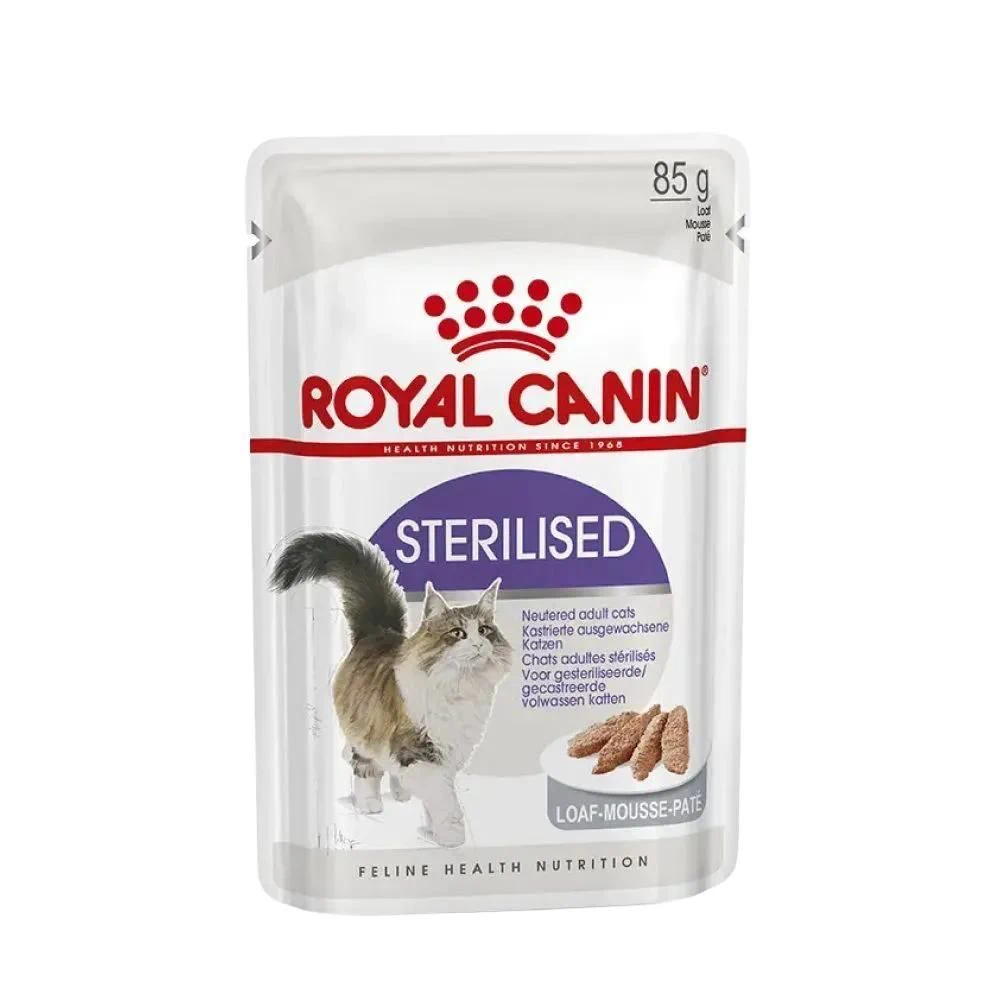 Вологий корм Royal Canin Sterilised Mousse для котів з куркою 85 г