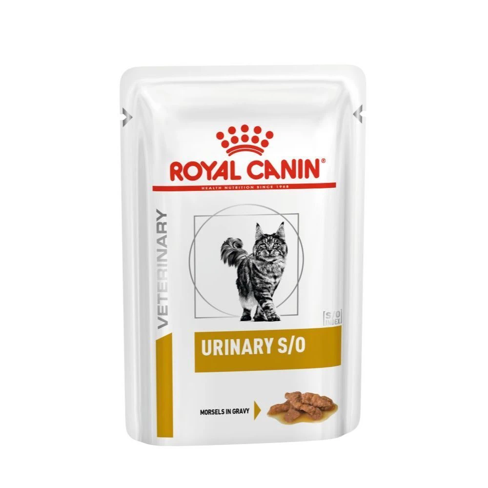 Вологий корм Royal Canin Urinary S/O для котів з куркою 85 г