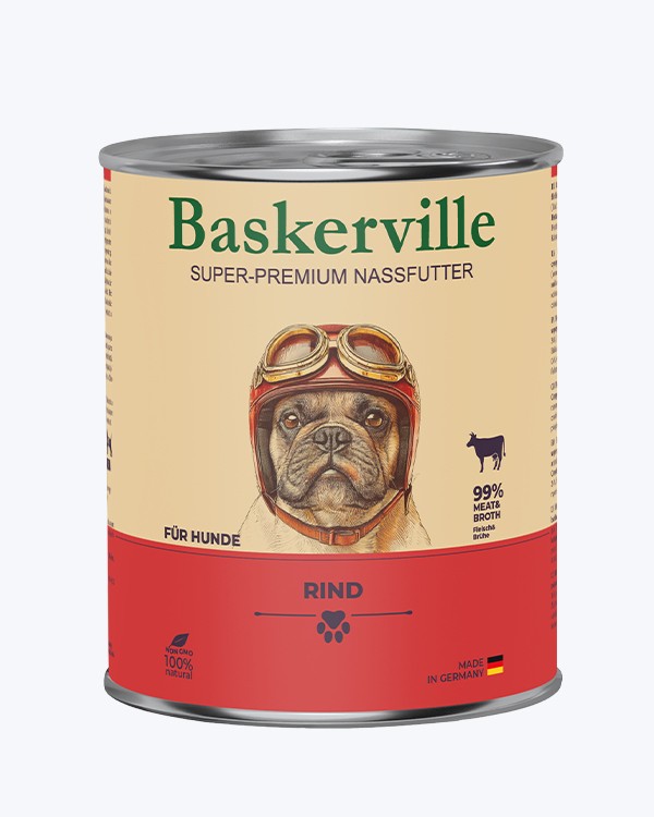 Вологий корм Baskerville для дорослих собак яловичина 800 г Вологий корм Baskerville для дорослих собак яловичина 800 г